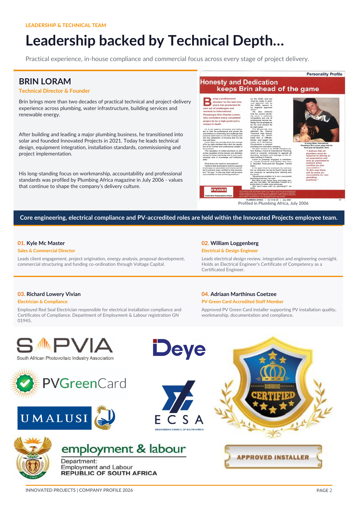 Voltage Capital Company Profile - Page 3